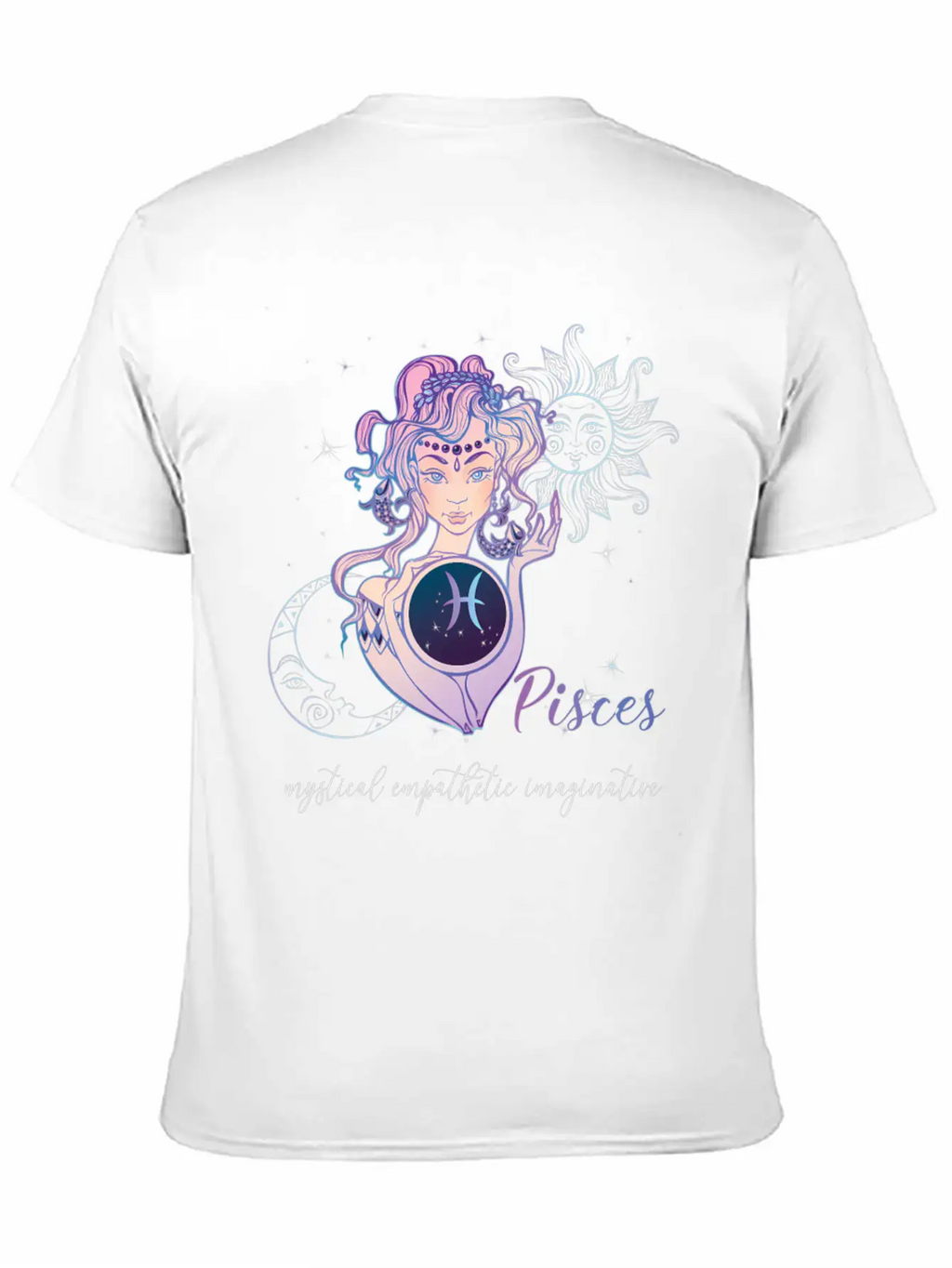Pisces Zodiac Sign Pisces Horoscope Astrology Casual Graphic T-Shirt – Simple And Comfortable Daily Wear