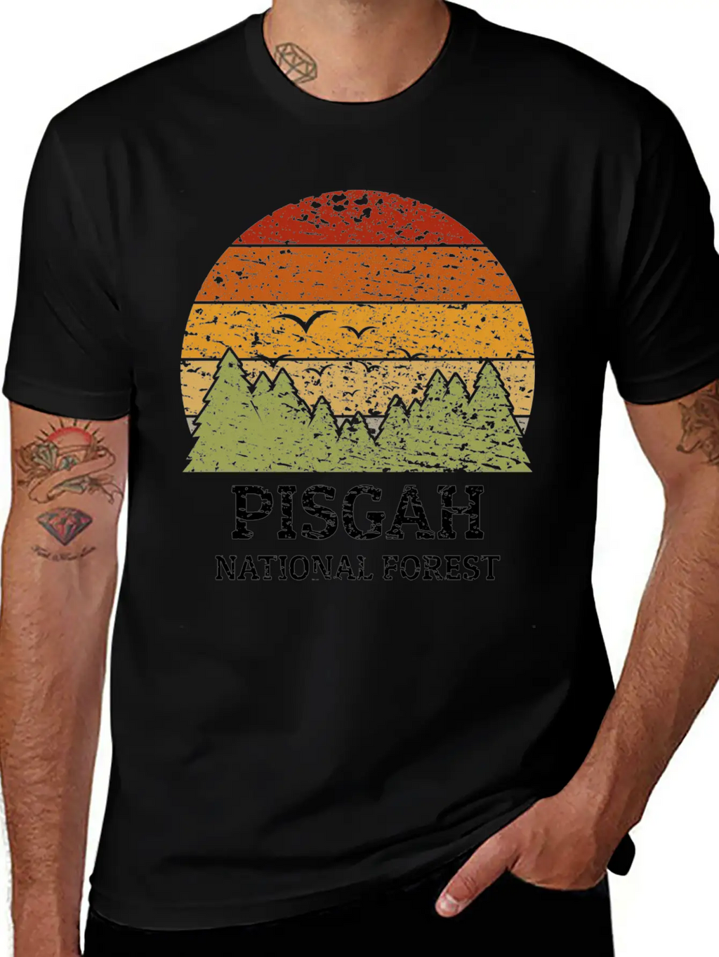 Pisgah National Forest Stylish Everyday T-Shirt – Unisex Basic Cotton Tee