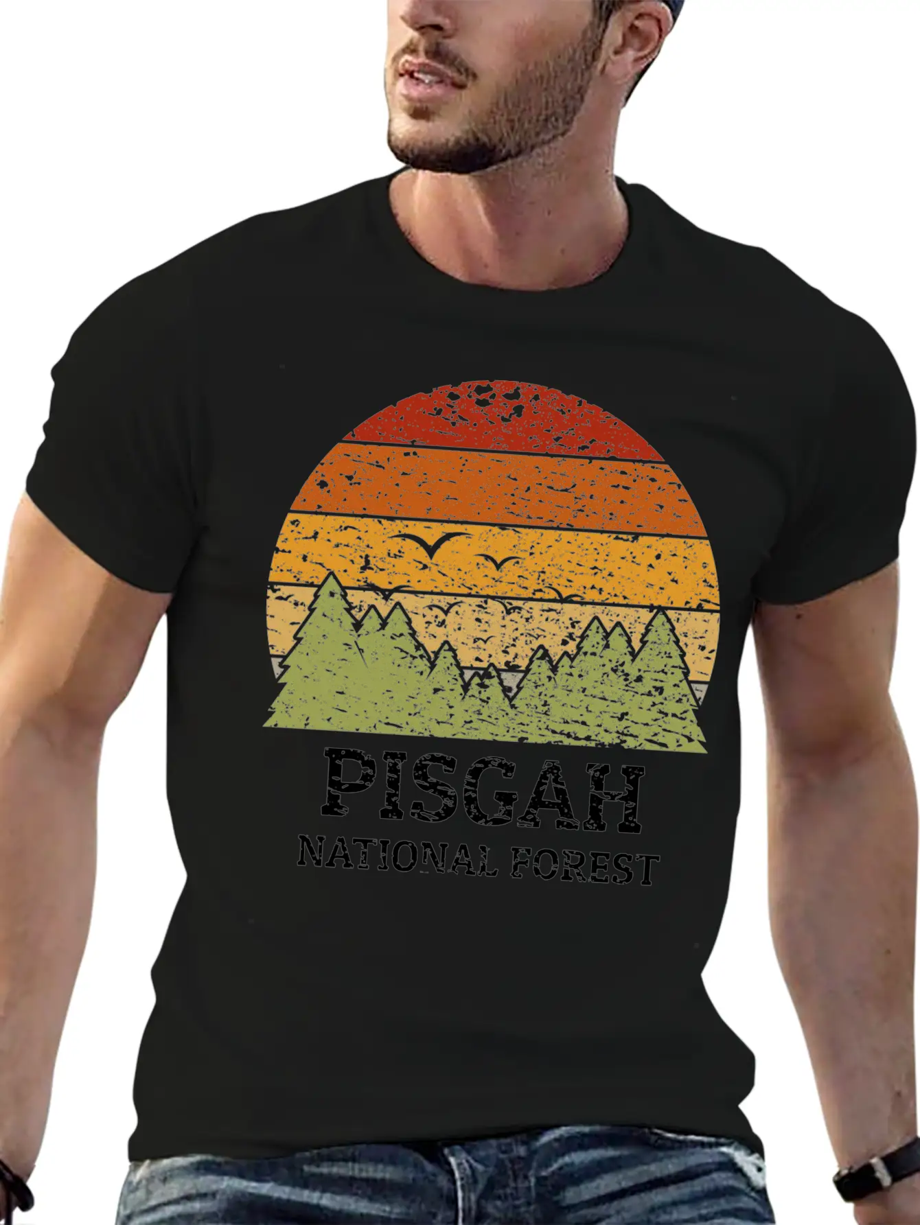 Pisgah National Forest Stylish Everyday T-Shirt – Unisex Basic Cotton Tee