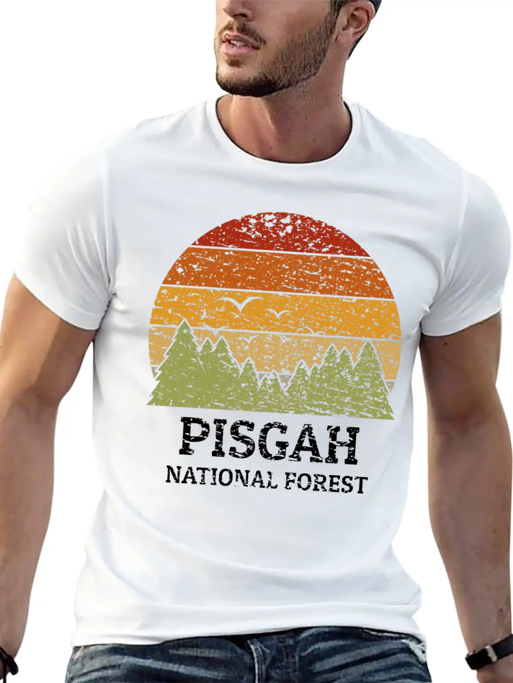Pisgah National Forest Stylish Everyday T-Shirt – Unisex Basic Cotton Tee