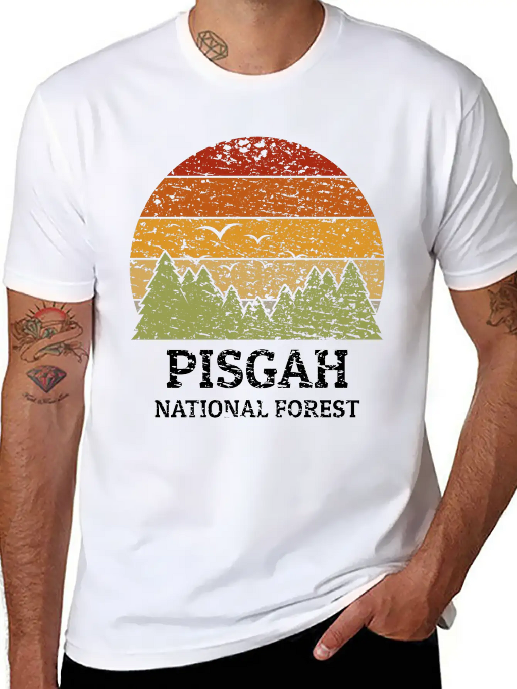 Pisgah National Forest Stylish Everyday T-Shirt – Unisex Basic Cotton Tee