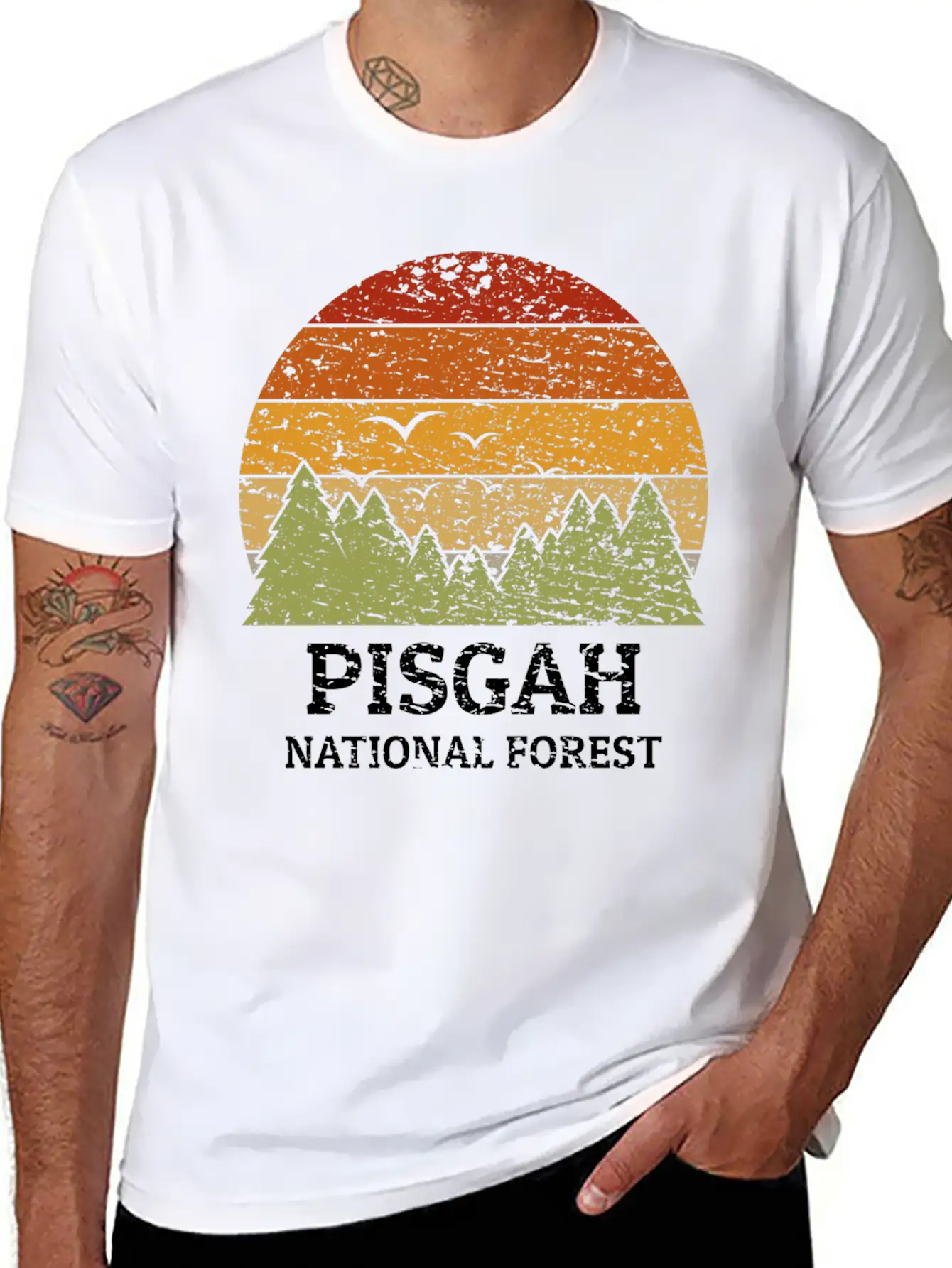 Pisgah National Forest Stylish Everyday T-Shirt – Unisex Basic Cotton Tee