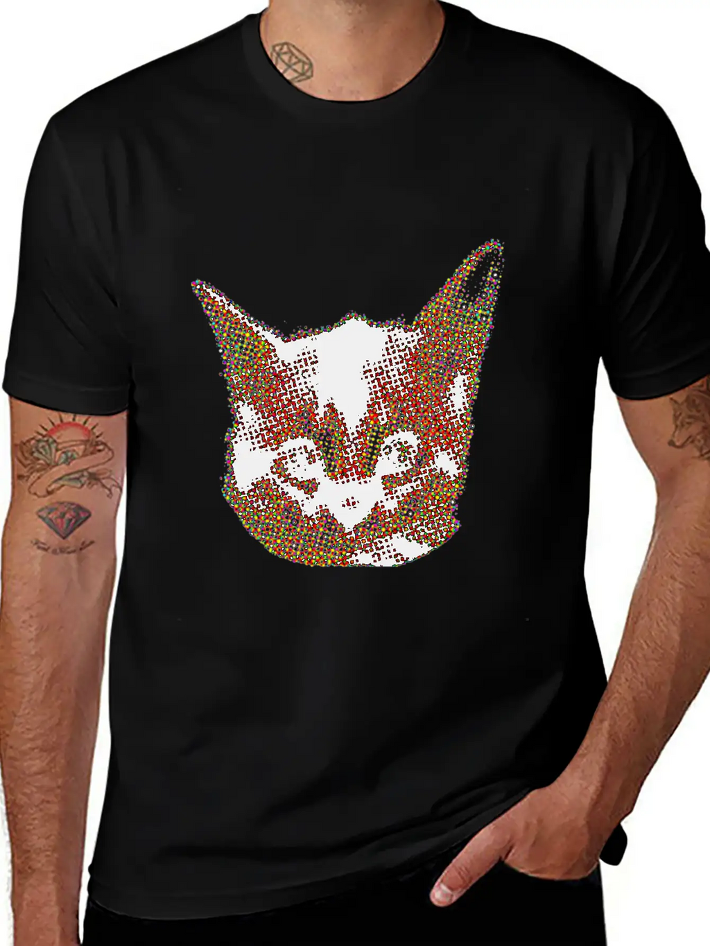 Pixel Purrfection Stylish Everyday T-Shirt – Unisex Basic Cotton Tee