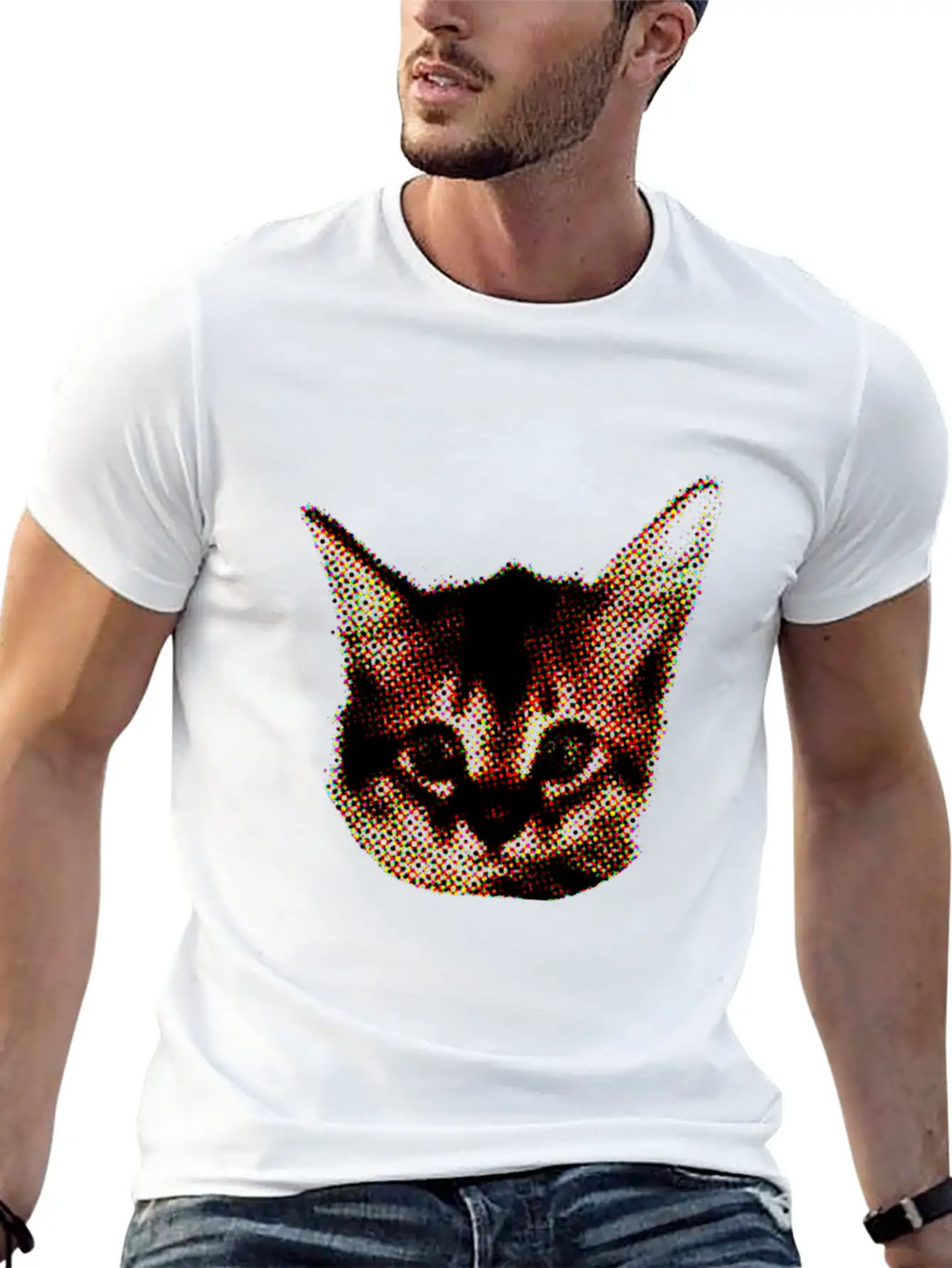 Pixel Purrfection Stylish Everyday T-Shirt – Unisex Basic Cotton Tee