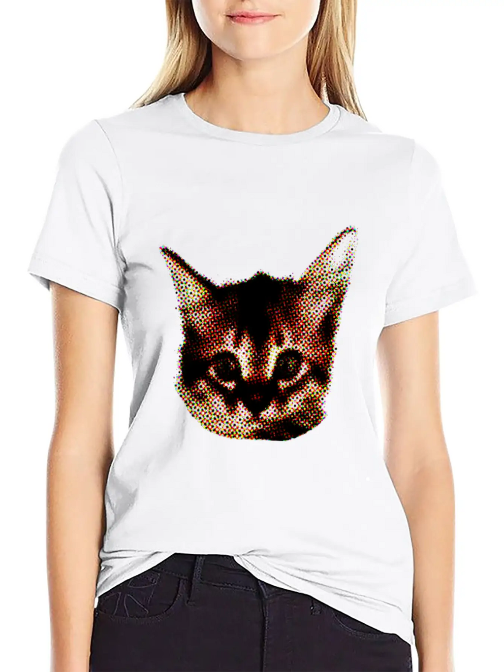 Pixel Purrfection Stylish Everyday T-Shirt – Unisex Basic Cotton Tee