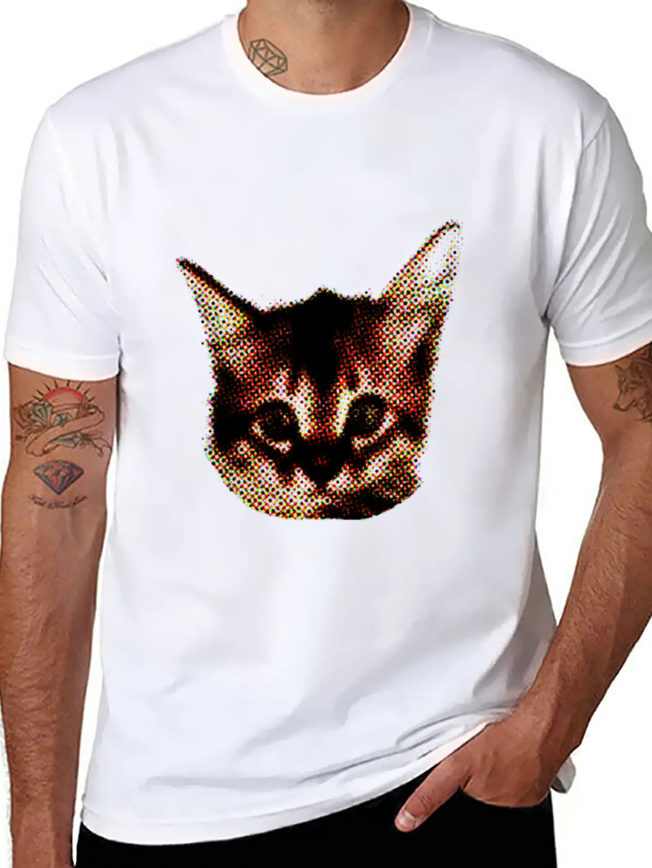 Pixel Purrfection Stylish Everyday T-Shirt – Unisex Basic Cotton Tee