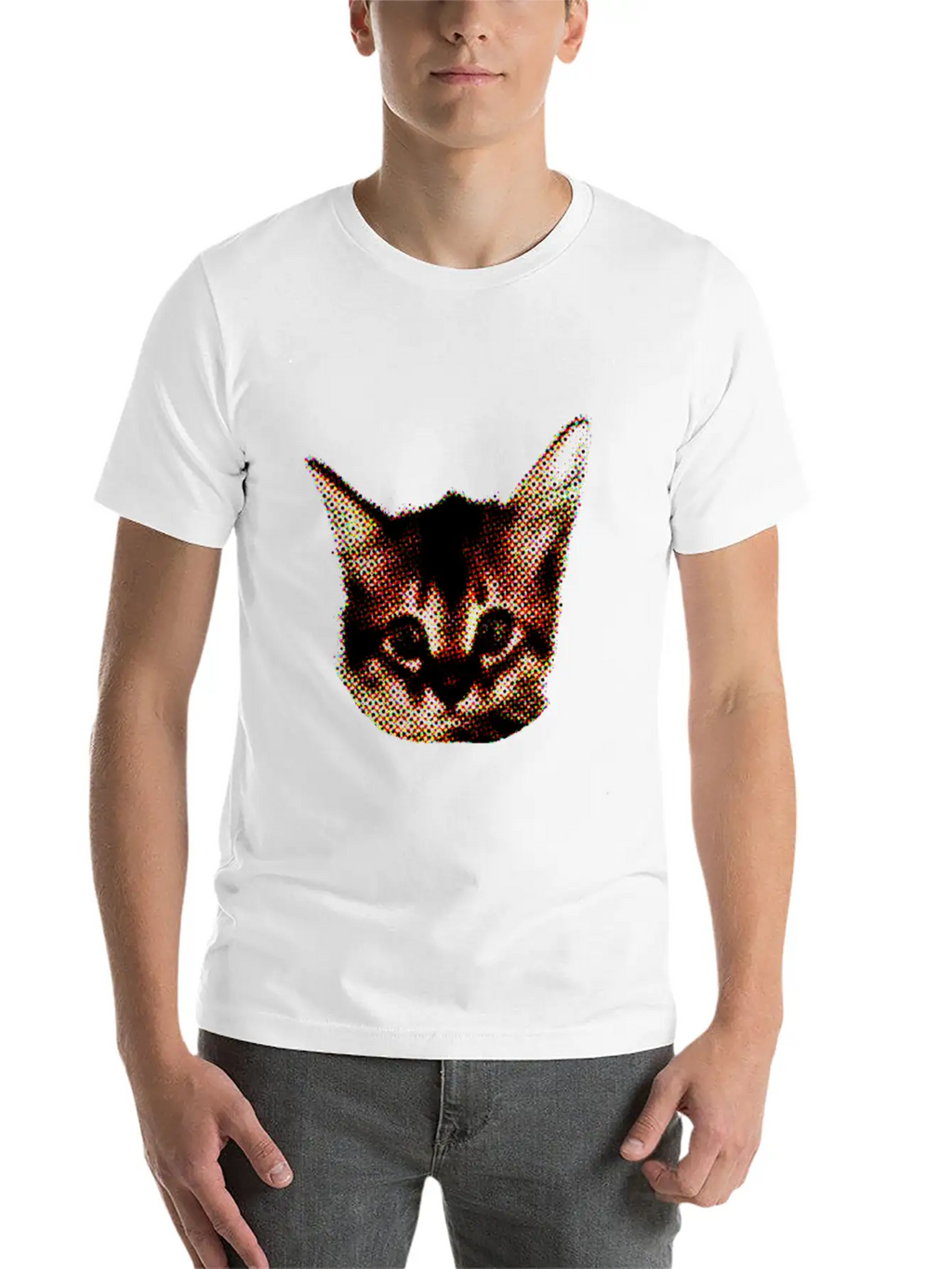 Pixel Purrfection Stylish Everyday T-Shirt – Unisex Basic Cotton Tee