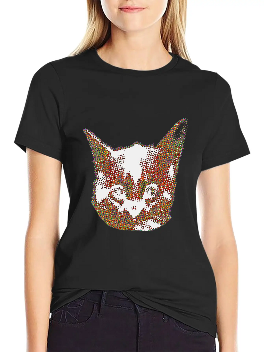 Pixel Purrfection Stylish Everyday T-Shirt – Unisex Basic Cotton Tee