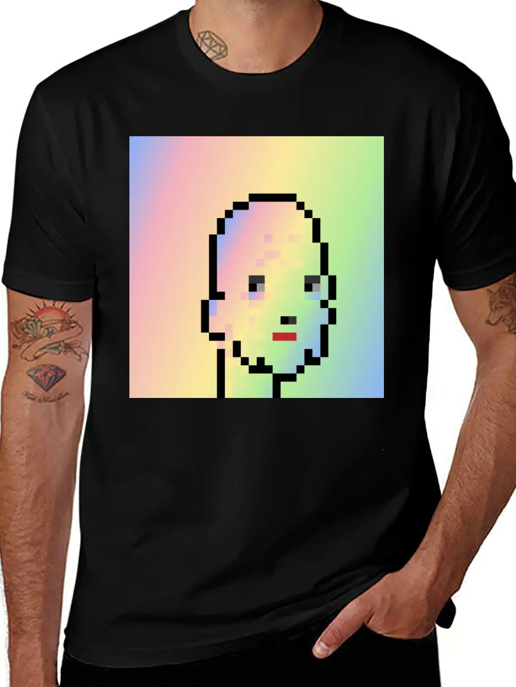 Pixel Unpredictable Stylish Everyday T-Shirt – Unisex Basic Cotton Tee