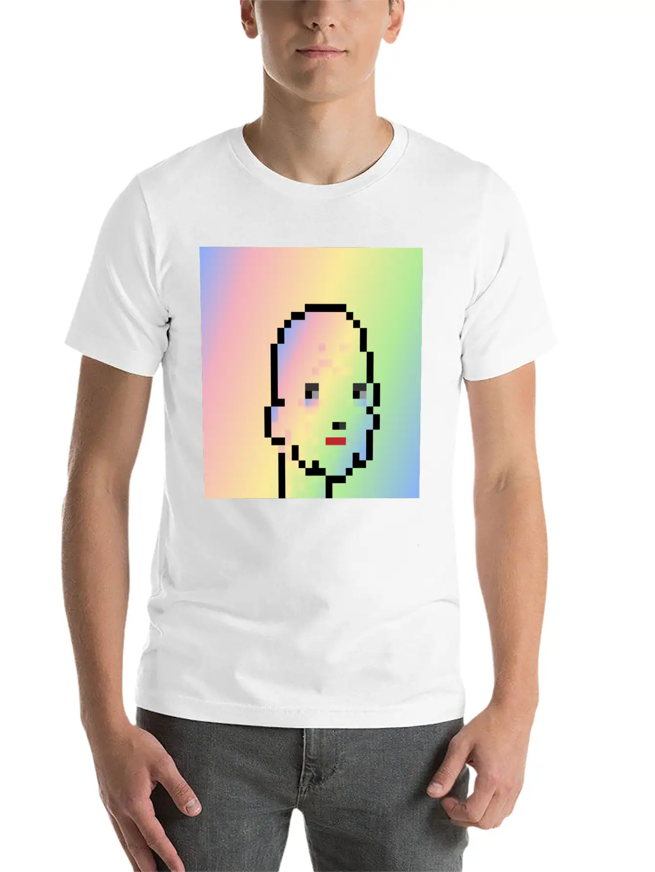 Pixel Unpredictable Stylish Everyday T-Shirt – Unisex Basic Cotton Tee