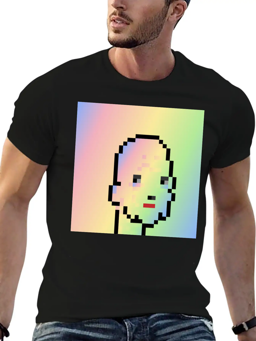Pixel Unpredictable Stylish Everyday T-Shirt – Unisex Basic Cotton Tee