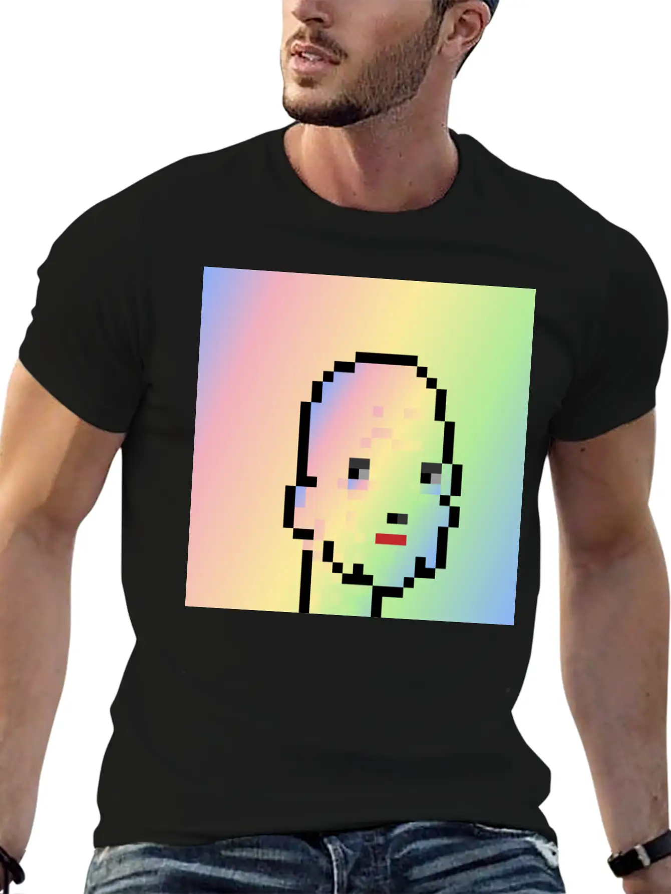 Pixel Unpredictable Stylish Everyday T-Shirt – Unisex Basic Cotton Tee
