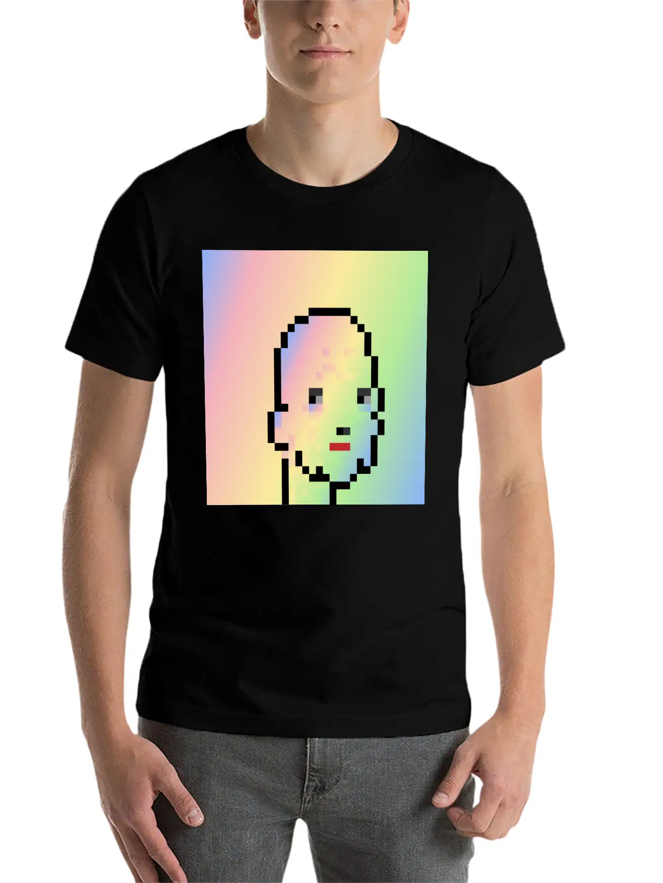 Pixel Unpredictable Stylish Everyday T-Shirt – Unisex Basic Cotton Tee