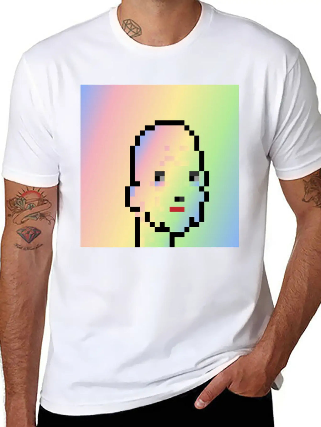 Pixel Unpredictable Stylish Everyday T-Shirt – Unisex Basic Cotton Tee