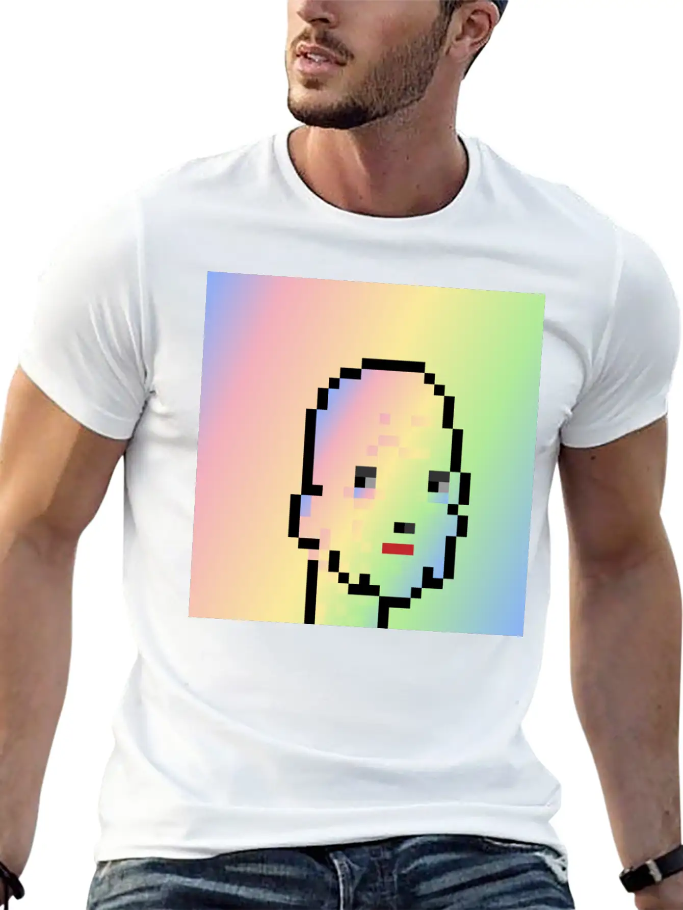 Pixel Unpredictable Stylish Everyday T-Shirt – Unisex Basic Cotton Tee