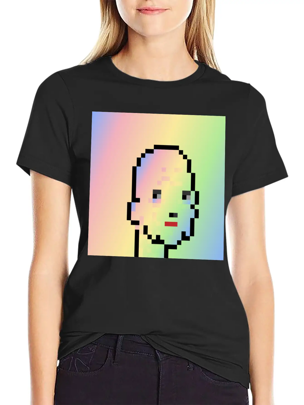 Pixel Unpredictable Stylish Everyday T-Shirt – Unisex Basic Cotton Tee
