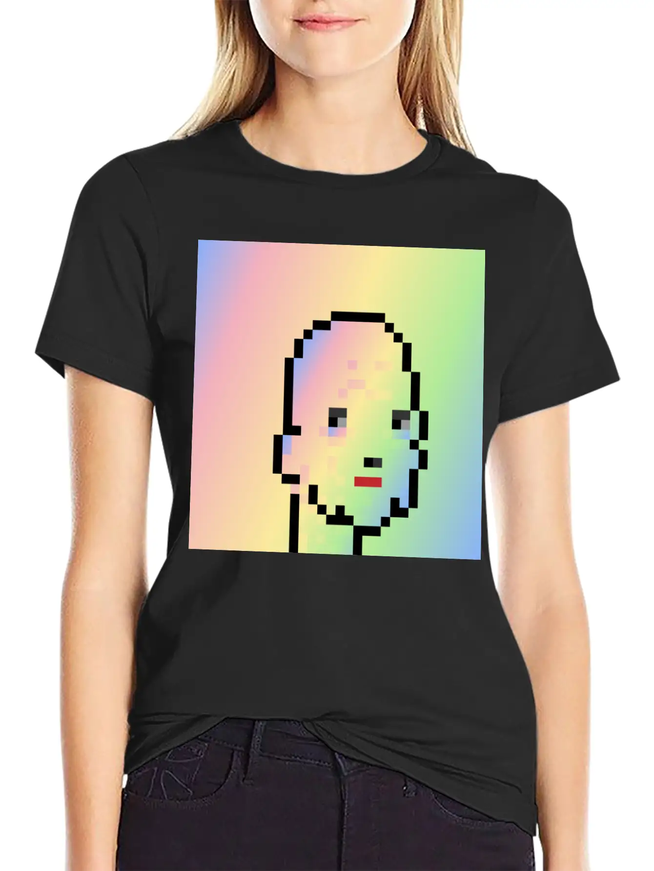 Pixel Unpredictable Stylish Everyday T-Shirt – Unisex Basic Cotton Tee