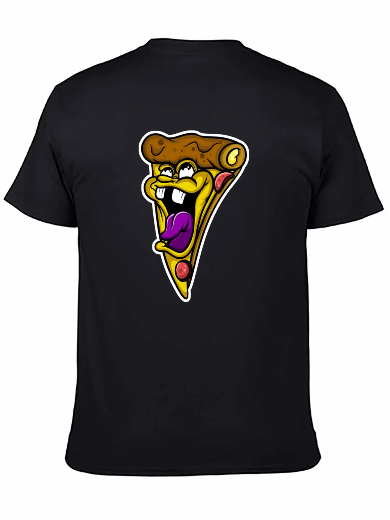 Pizza Casual Graphic T-Shirt – Simple And Comfortable Daily Wear