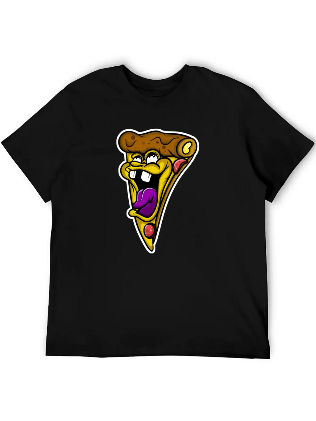 Pizza Casual Graphic T-Shirt – Simple And Comfortable Daily Wear