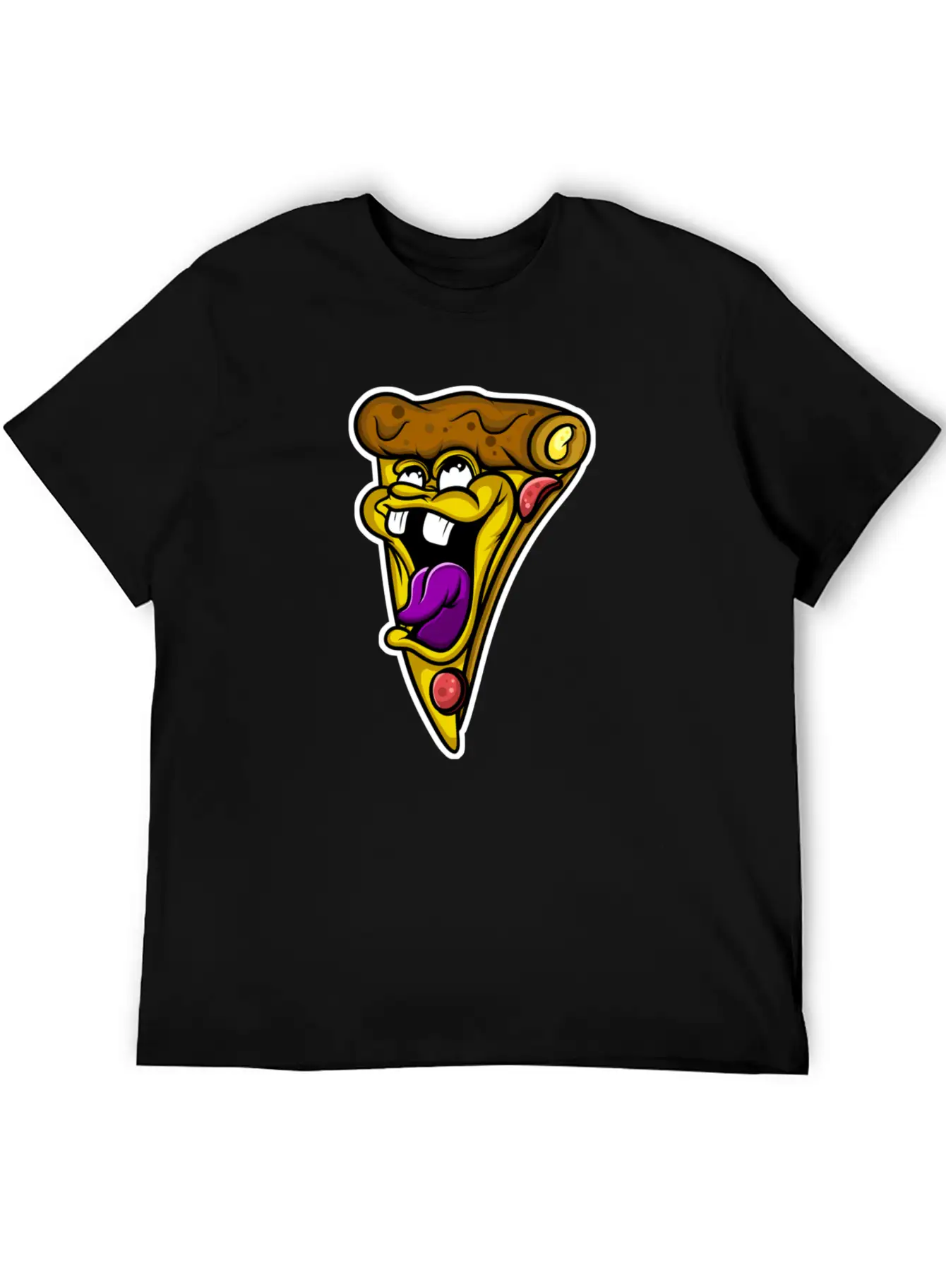 Pizza Casual Graphic T-Shirt – Simple And Comfortable Daily Wear