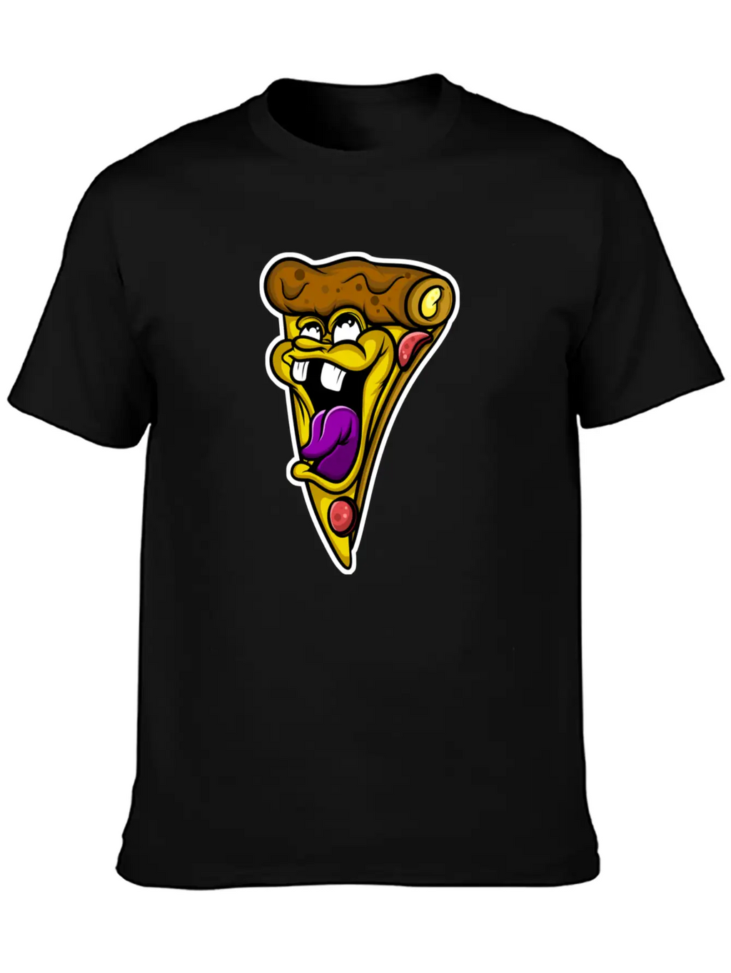 Pizza Casual Graphic T-Shirt – Simple And Comfortable Daily Wear
