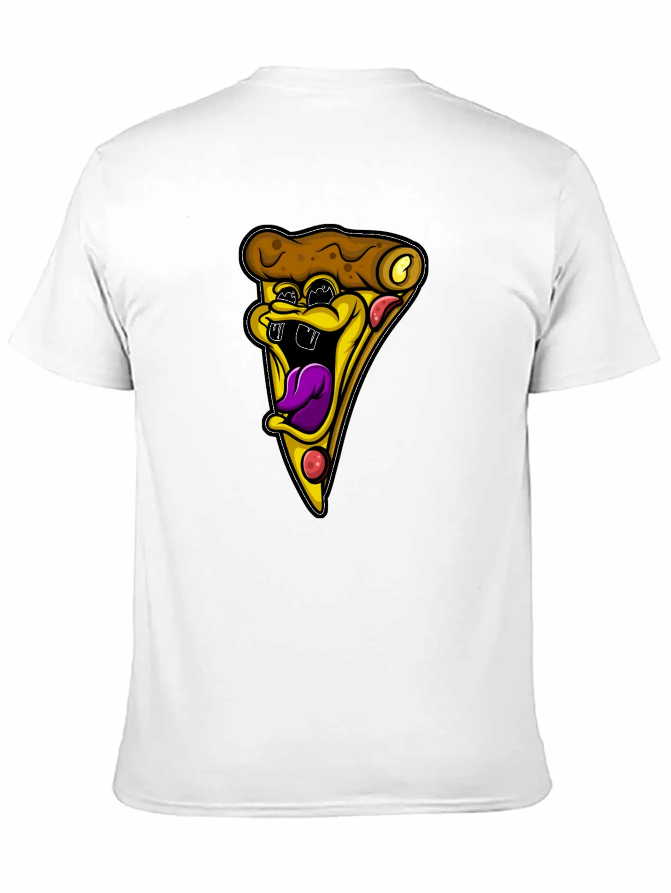 Pizza Casual Graphic T-Shirt – Simple And Comfortable Daily Wear