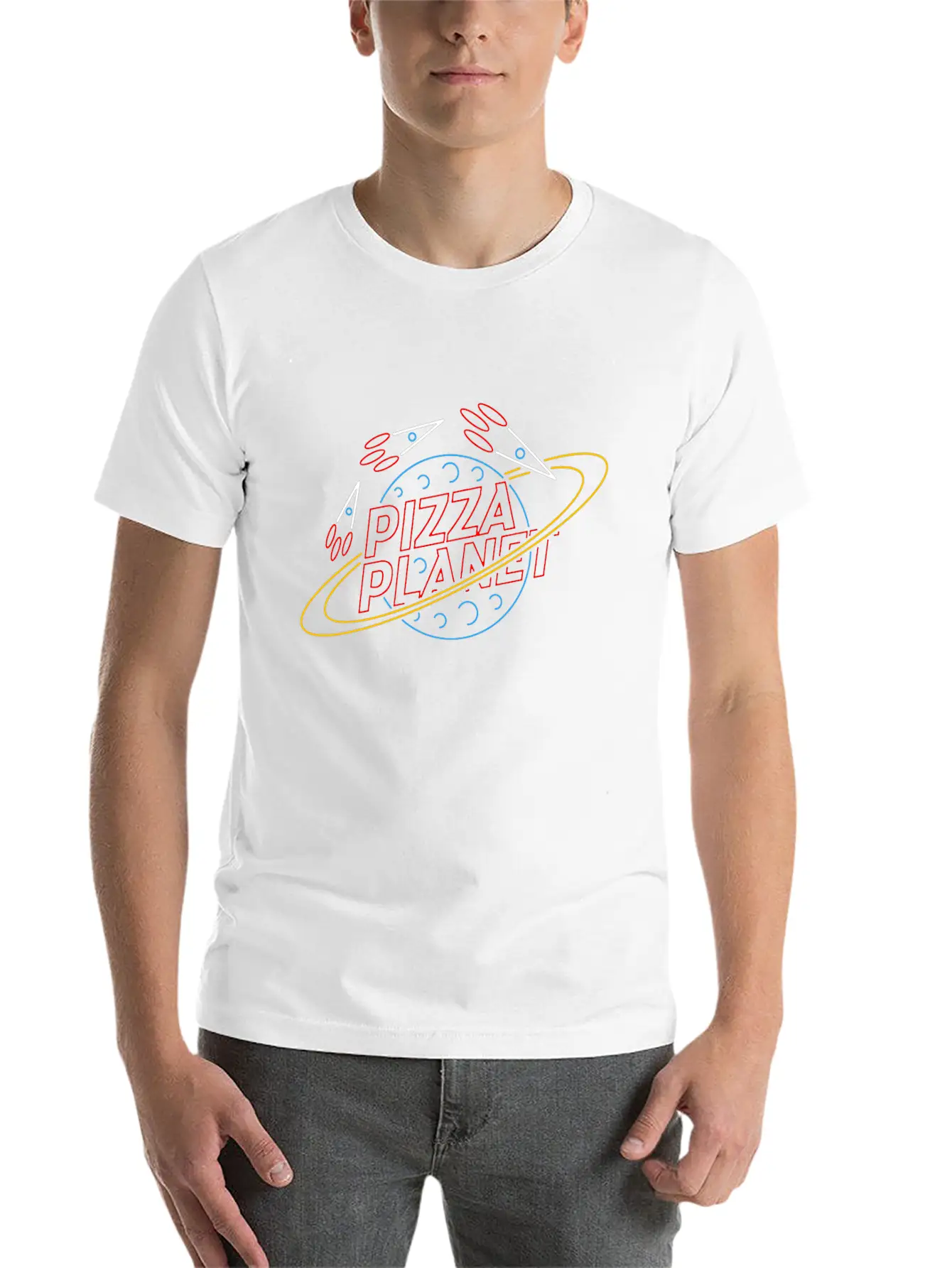 Pizza Planet Toys Merch Classic Fit Graphic Tee For Daily Comfort – Unisex Cotton Shirt