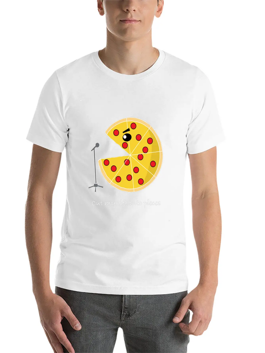 Pizza Star Singer Pizzaholic Breathable Soft Cotton T-Shirt – Timeless Casual Look
