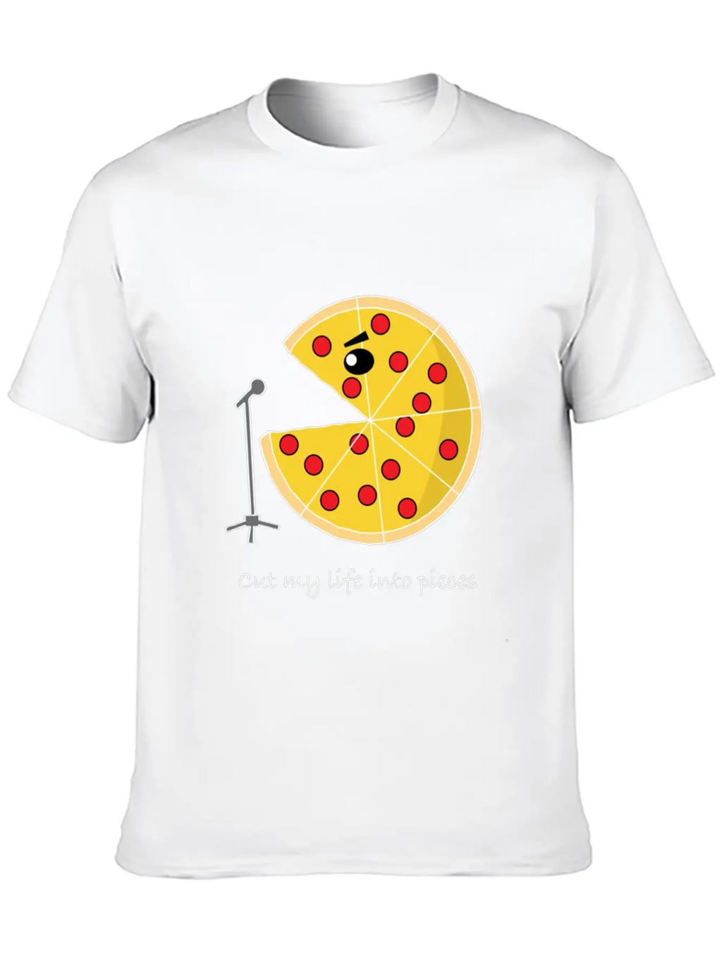 Pizza Star Singer Pizzaholic Breathable Soft Cotton T-Shirt – Timeless Casual Look