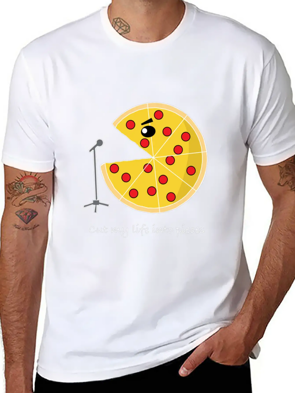 Pizza Star Singer Pizzaholic Breathable Soft Cotton T-Shirt – Timeless Casual Look