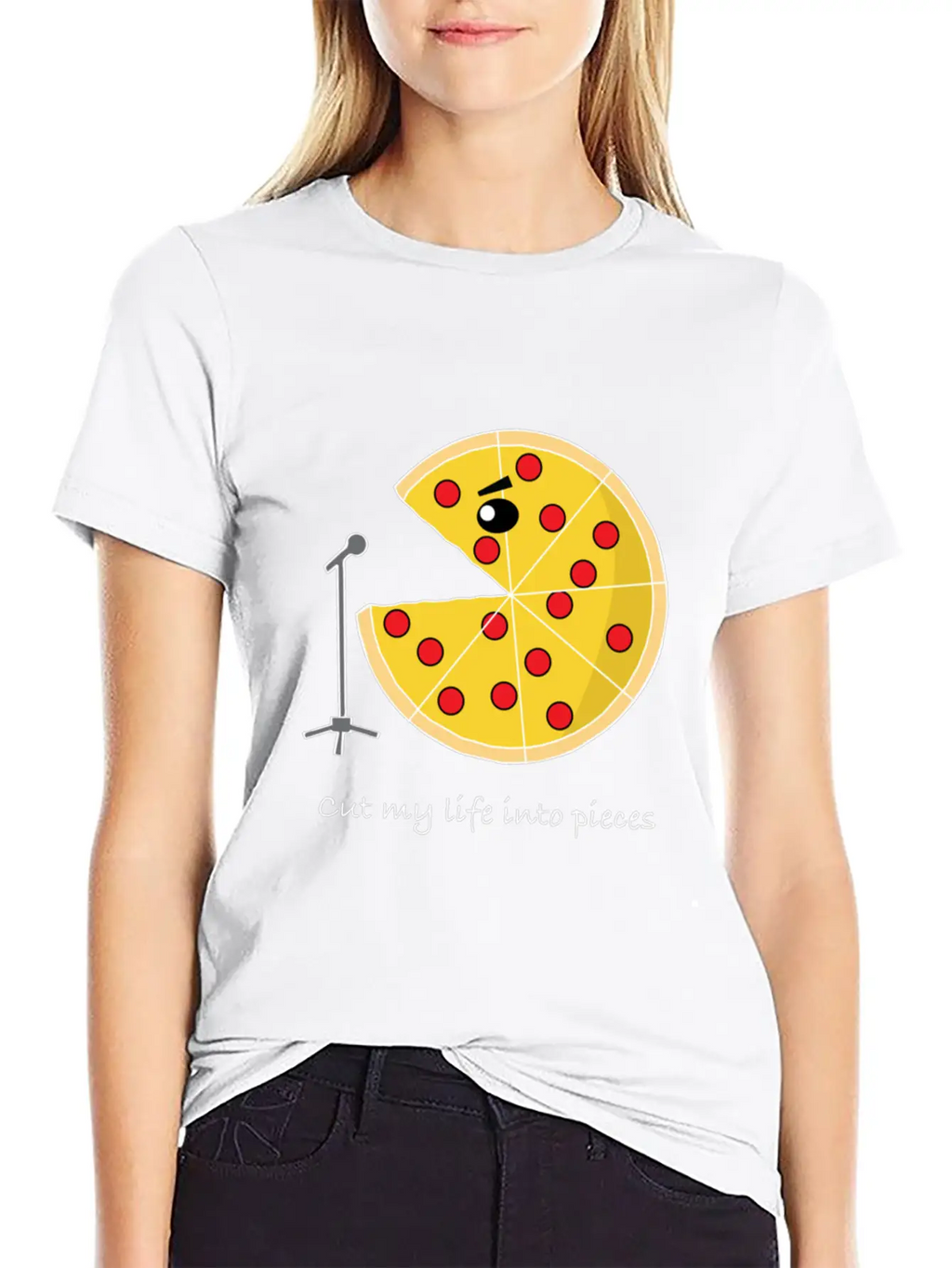 Pizza Star Singer Pizzaholic Breathable Soft Cotton T-Shirt – Timeless Casual Look