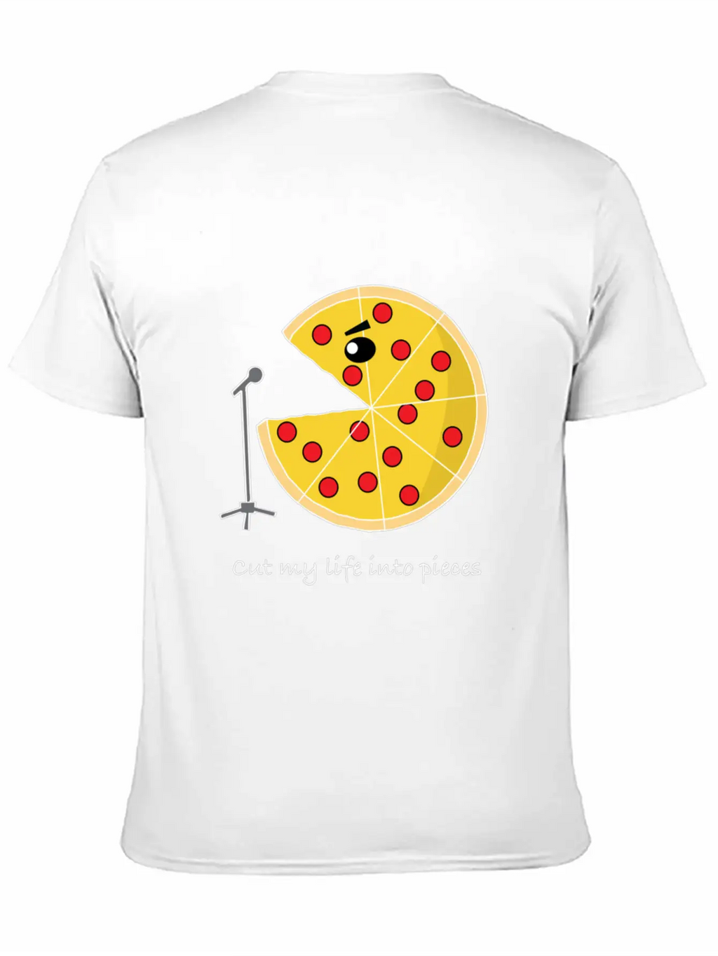 Pizza Star Singer Pizzaholic Breathable Soft Cotton T-Shirt – Timeless Casual Look