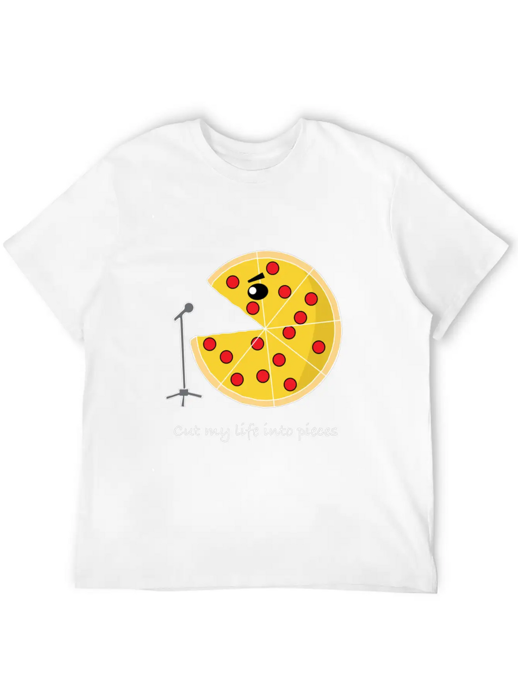 Pizza Star Singer Pizzaholic Breathable Soft Cotton T-Shirt – Timeless Casual Look