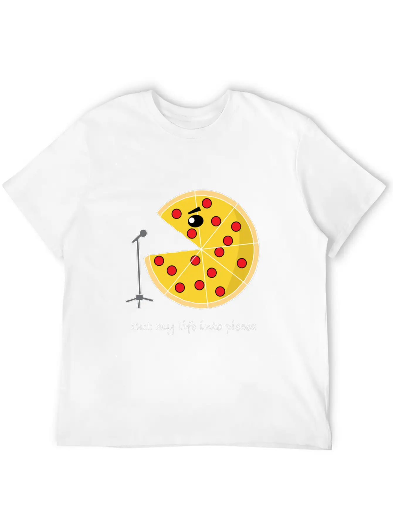 Pizza Star Singer Pizzaholic Breathable Soft Cotton T-Shirt – Timeless Casual Look