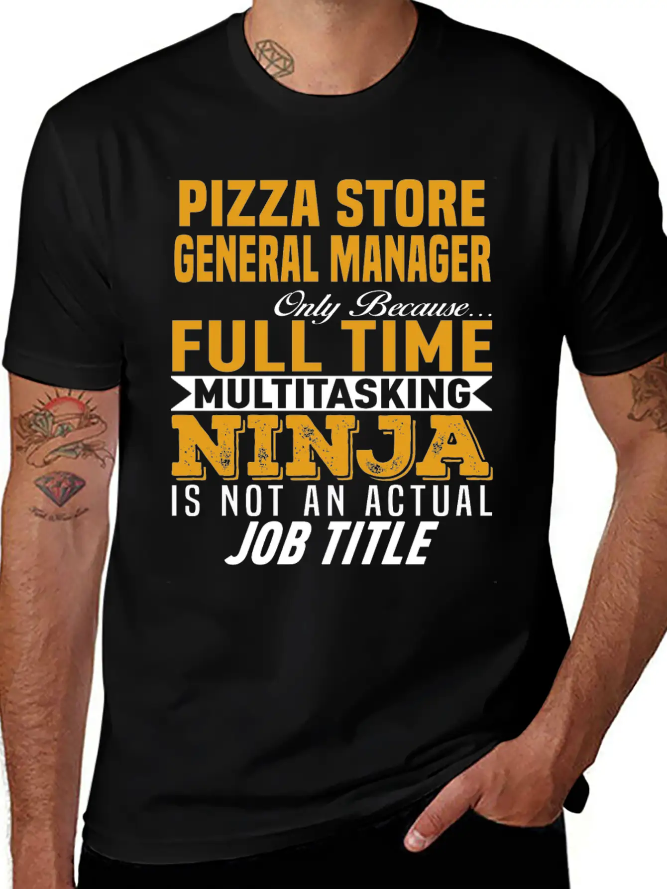 Pizza Store General Manager Unisex Casual T-Shirt – Clean Design For Daily Comfort