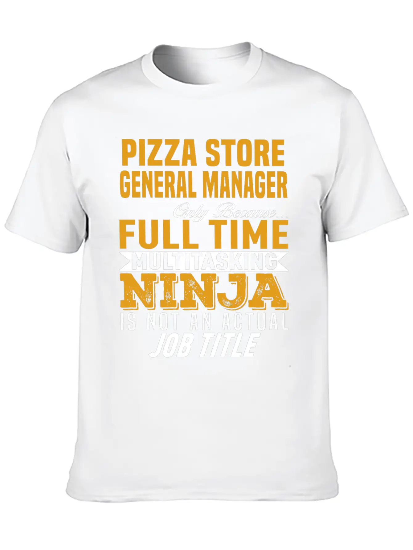 Pizza Store General Manager Unisex Casual T-Shirt – Clean Design For Daily Comfort