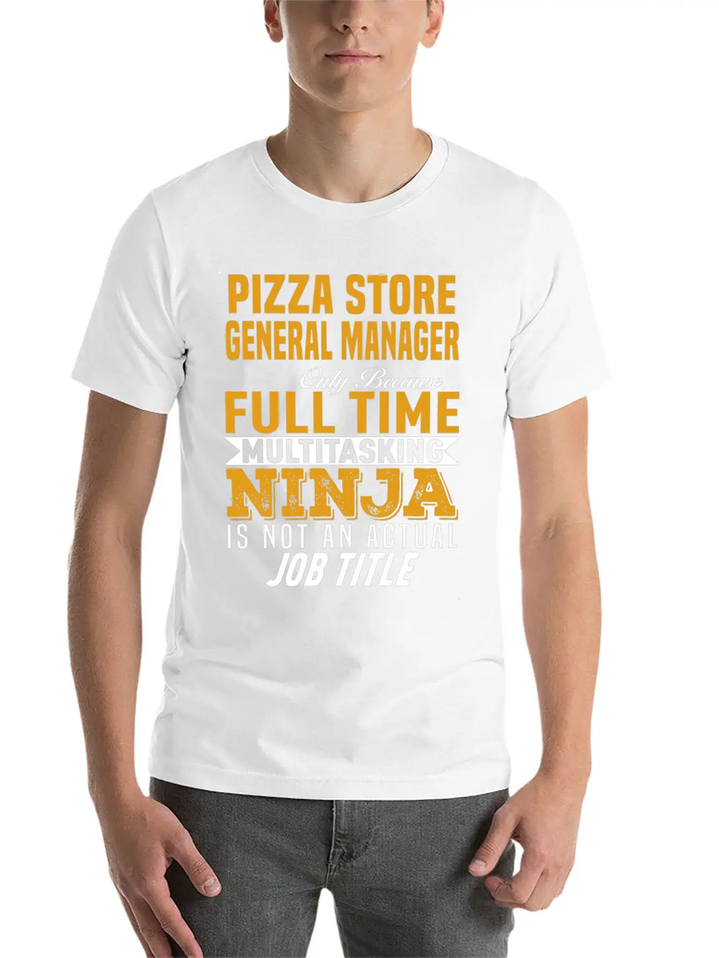 Pizza Store General Manager Unisex Casual T-Shirt – Clean Design For Daily Comfort