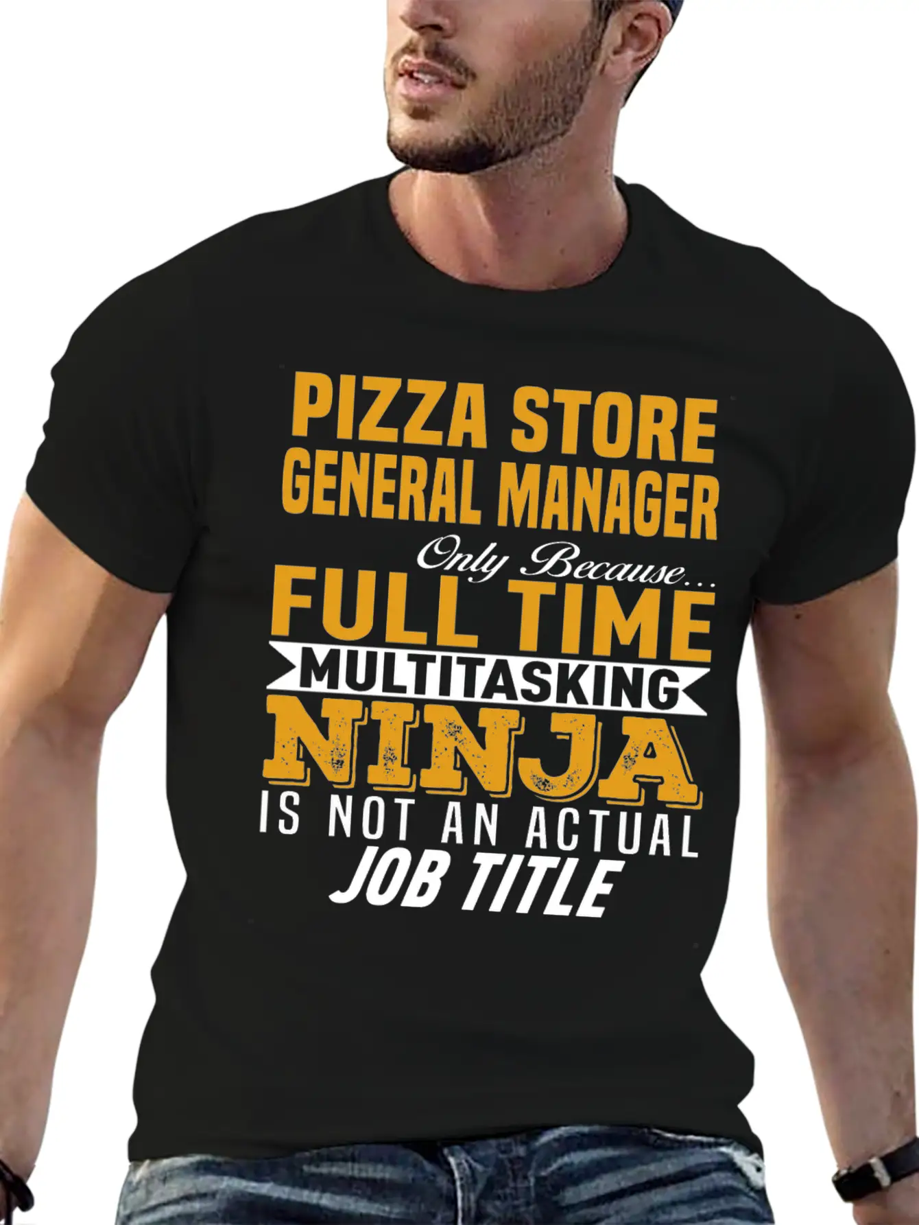 Pizza Store General Manager Unisex Casual T-Shirt – Clean Design For Daily Comfort