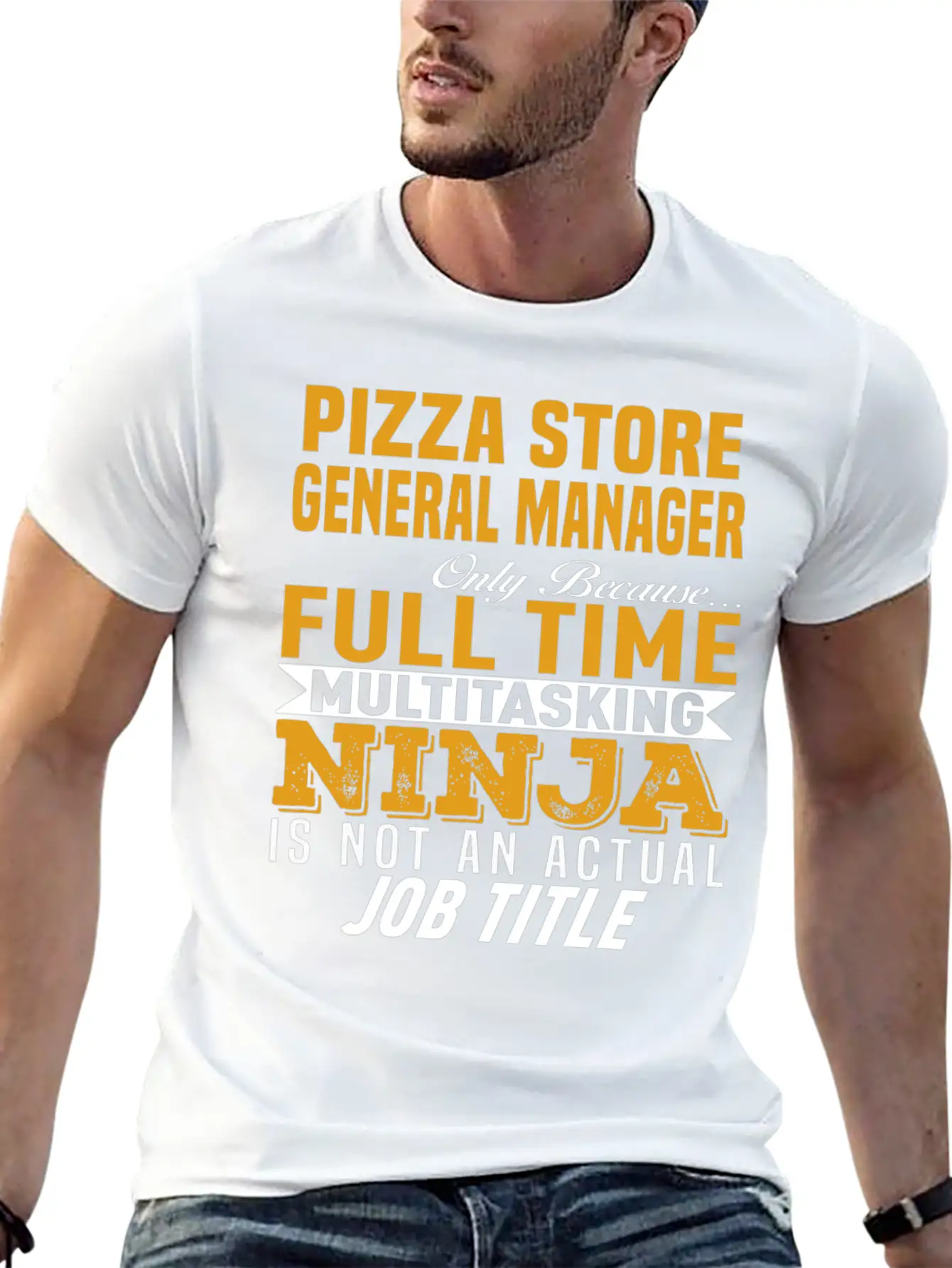 Pizza Store General Manager Unisex Casual T-Shirt – Clean Design For Daily Comfort