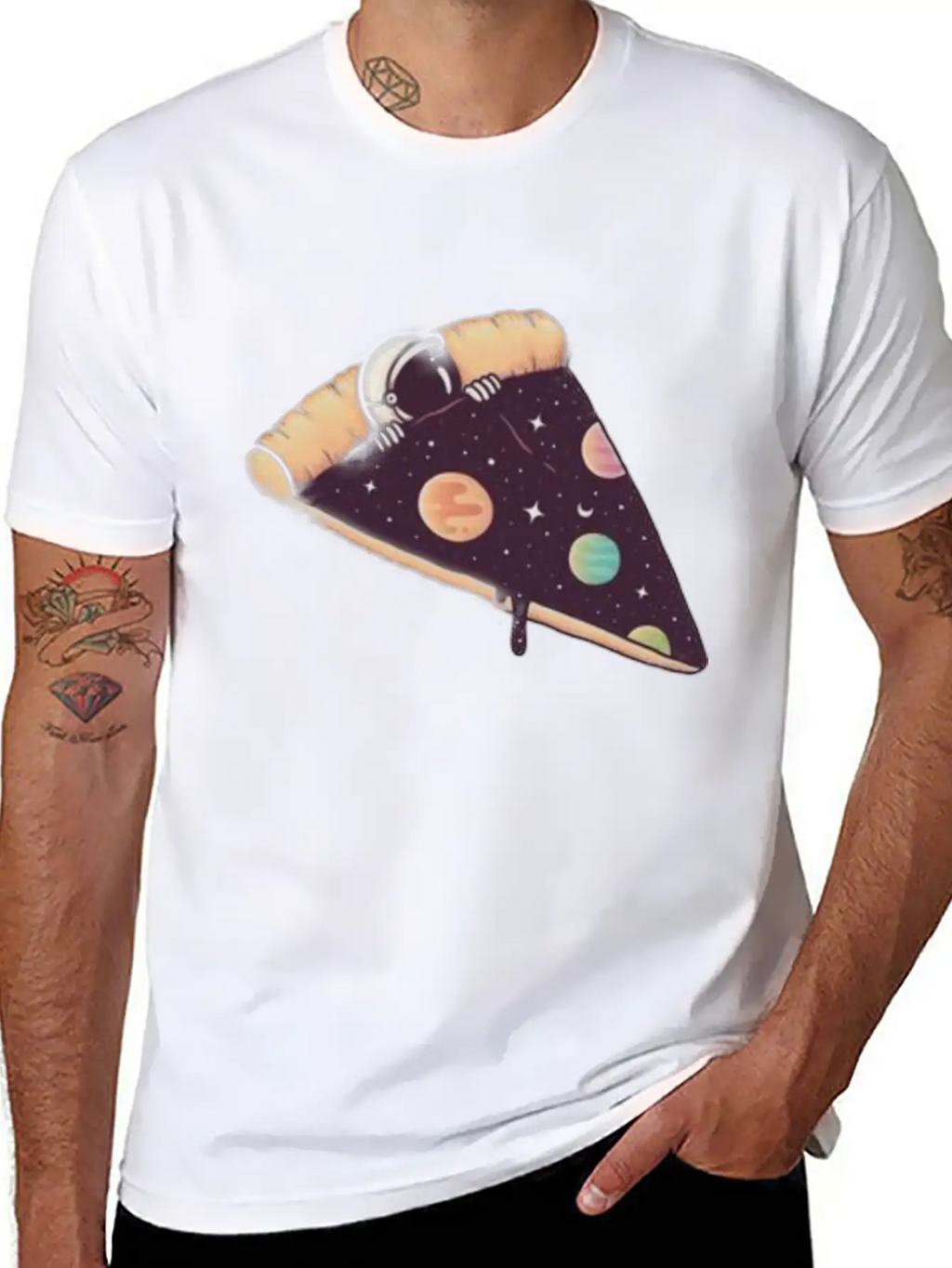 Pizza's Planet Classic Fit Graphic Tee For Daily Comfort – Unisex Cotton Shirt