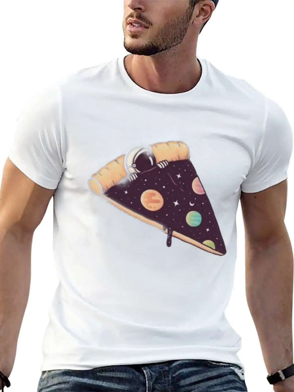 Pizza's Planet Classic Fit Graphic Tee For Daily Comfort – Unisex Cotton Shirt