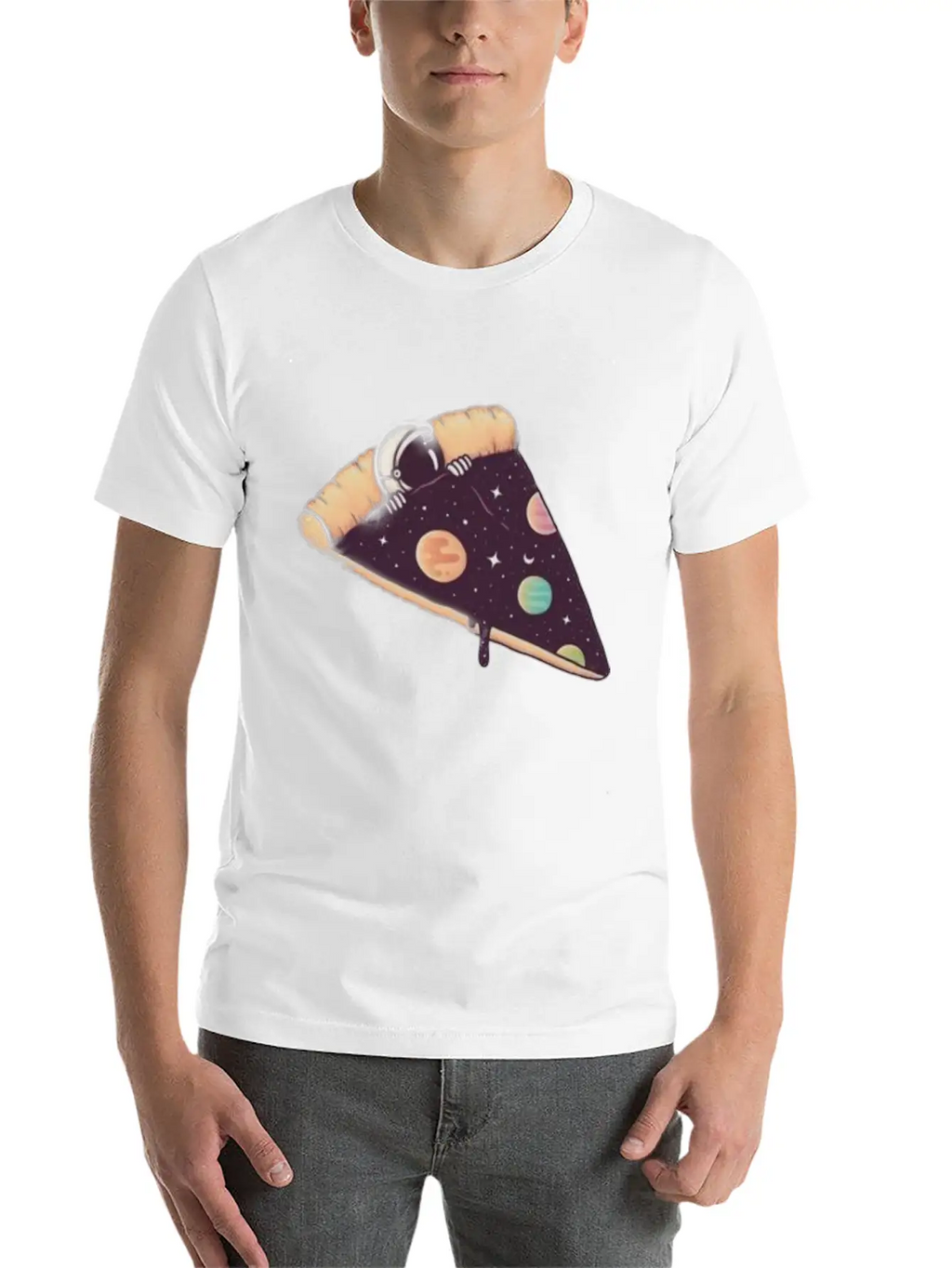 Pizza's Planet Classic Fit Graphic Tee For Daily Comfort – Unisex Cotton Shirt