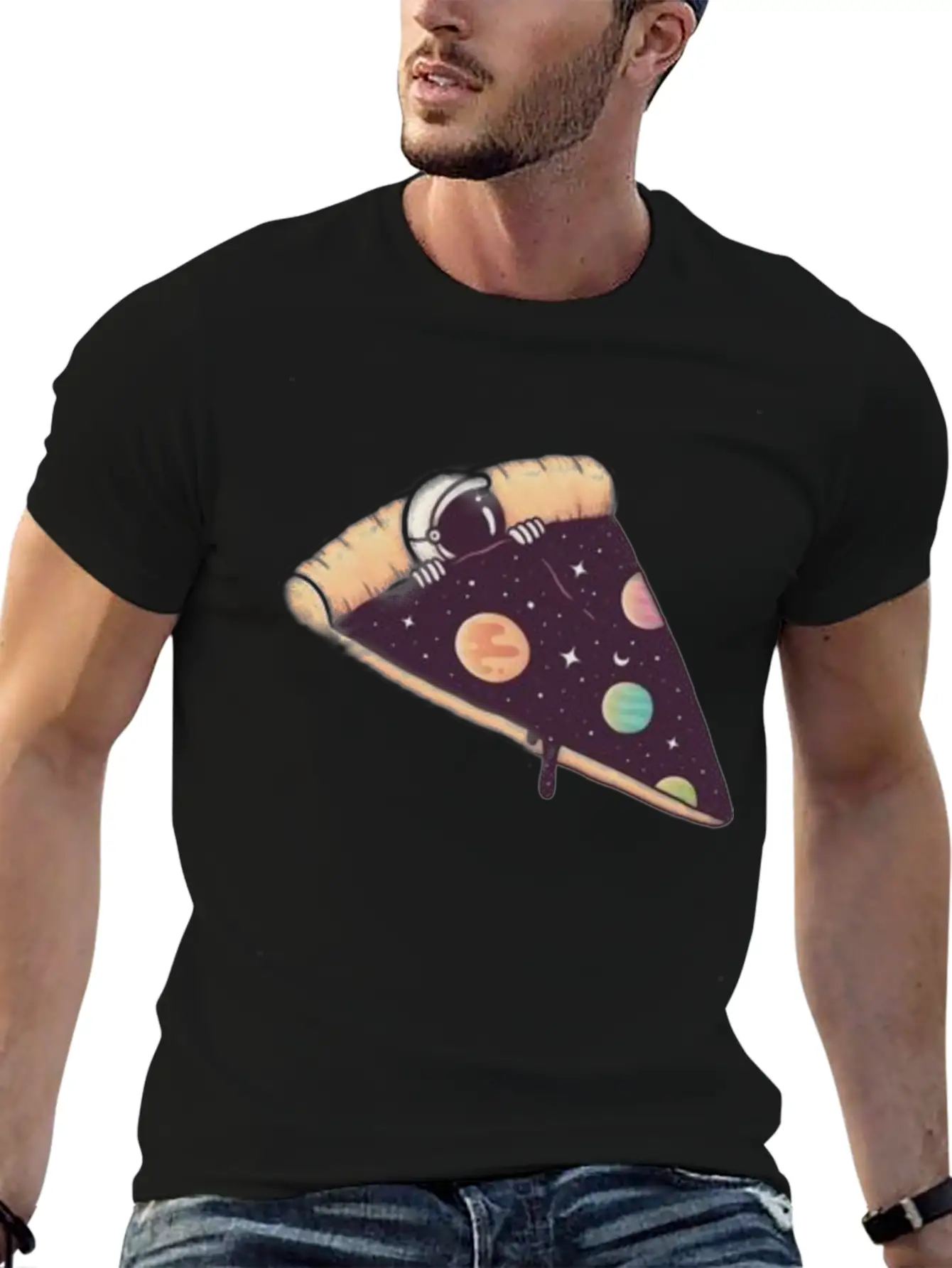 Pizza's Planet Classic Fit Graphic Tee For Daily Comfort – Unisex Cotton Shirt