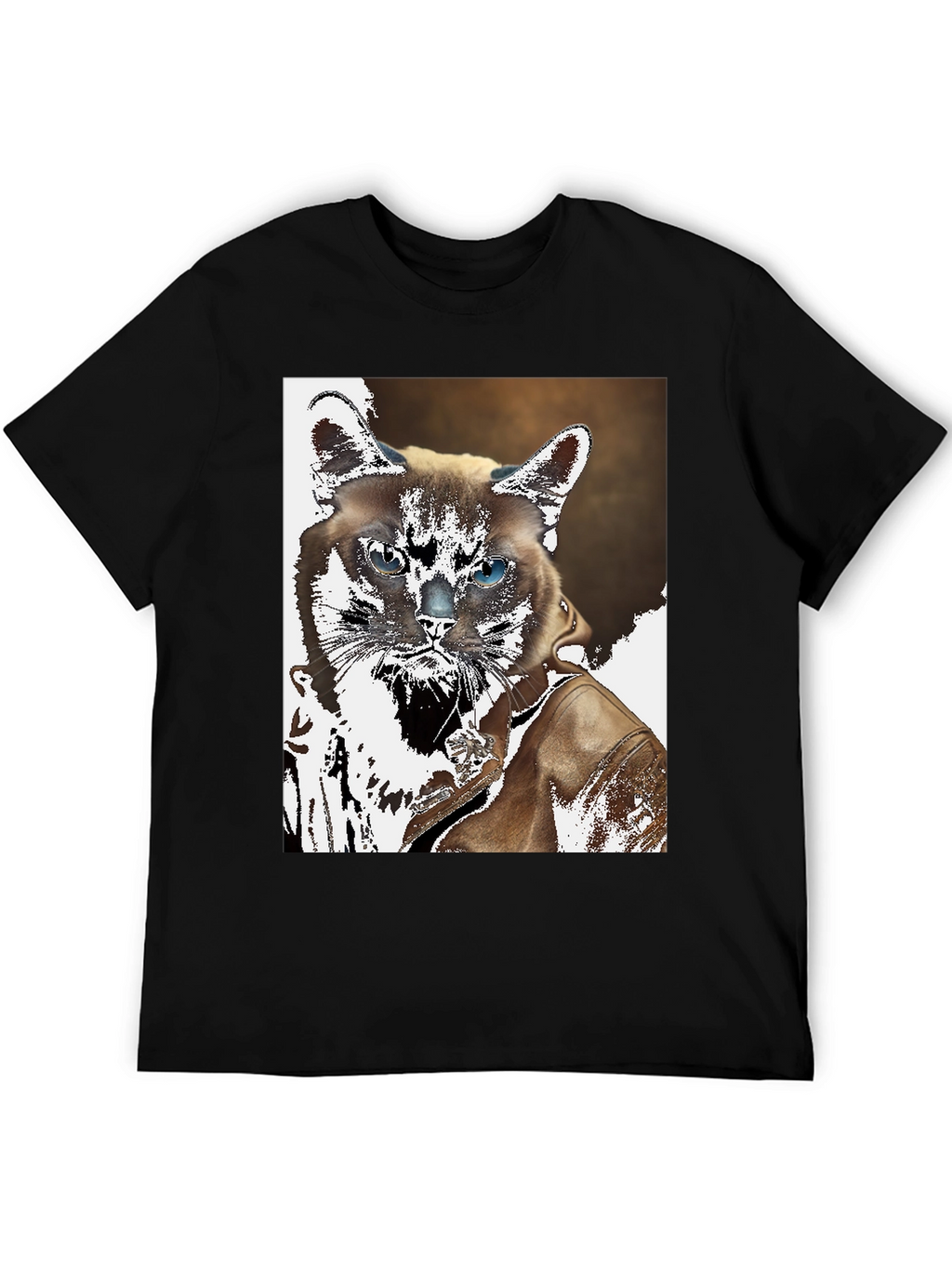 Cool Cat Biker T-Shirt
