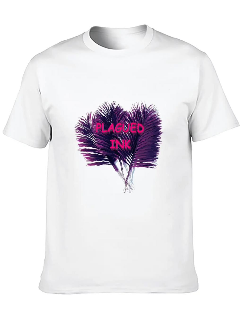 Plagued Palm Unisex Casual T-Shirt – Clean Design For Daily Comfort