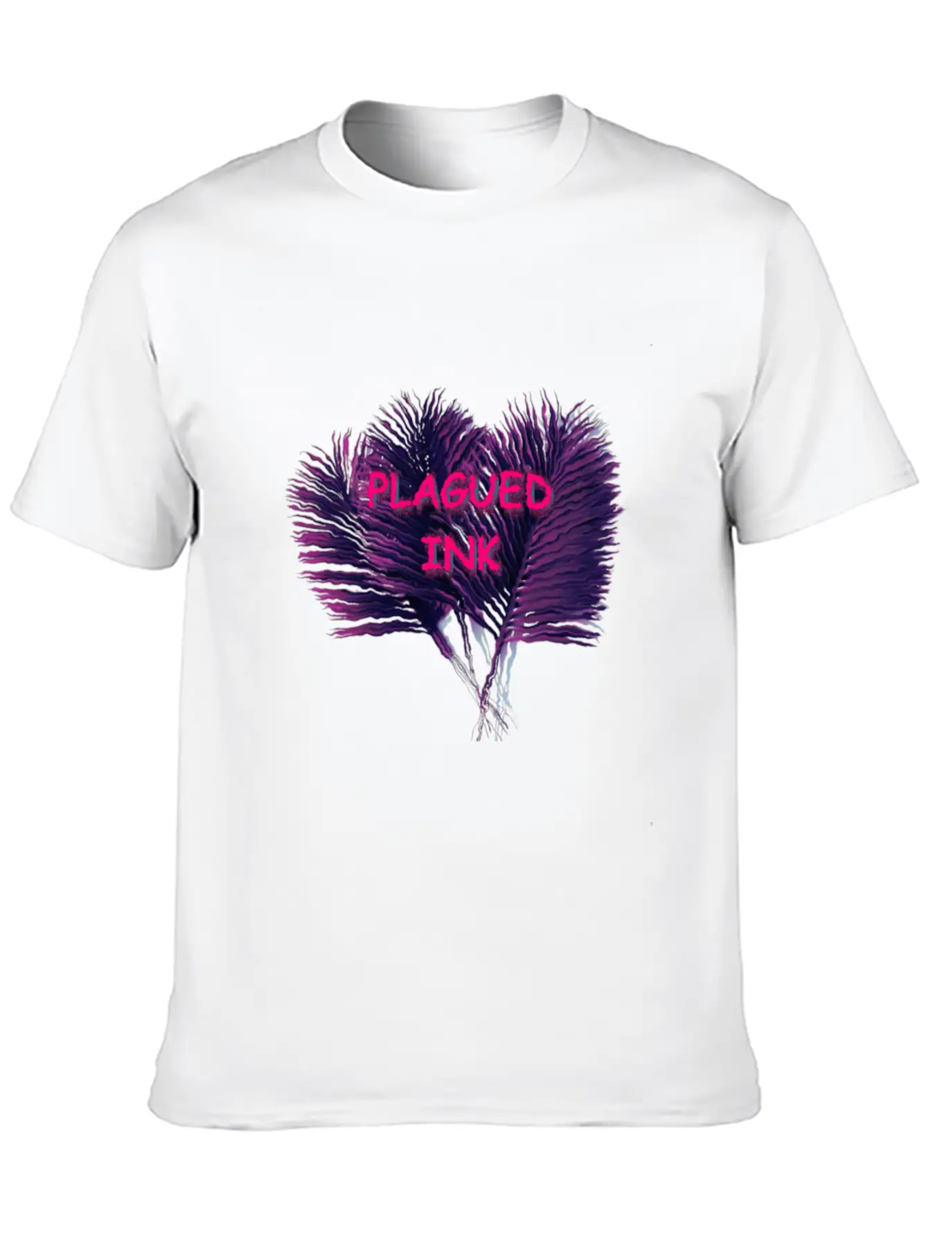 Plagued Palm Unisex Casual T-Shirt – Clean Design For Daily Comfort