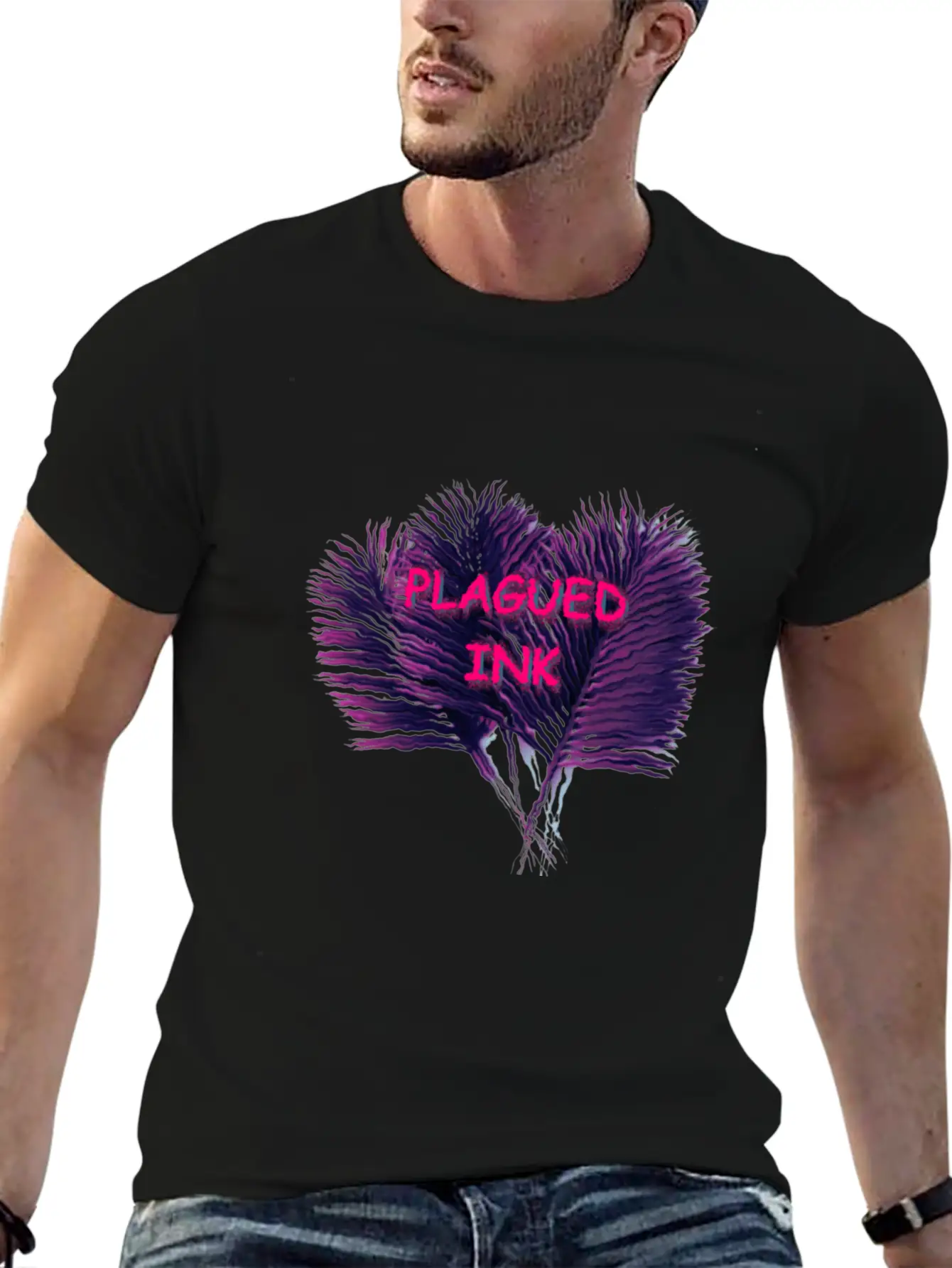 Plagued Palm Unisex Casual T-Shirt – Clean Design For Daily Comfort