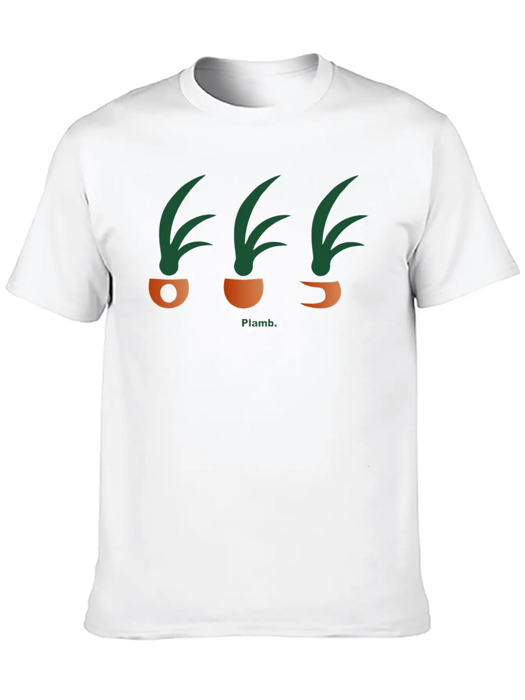 Plamb Trifecta Unisex Short Sleeve Soft Cotton T-Shirt – Casual Everyday Wear