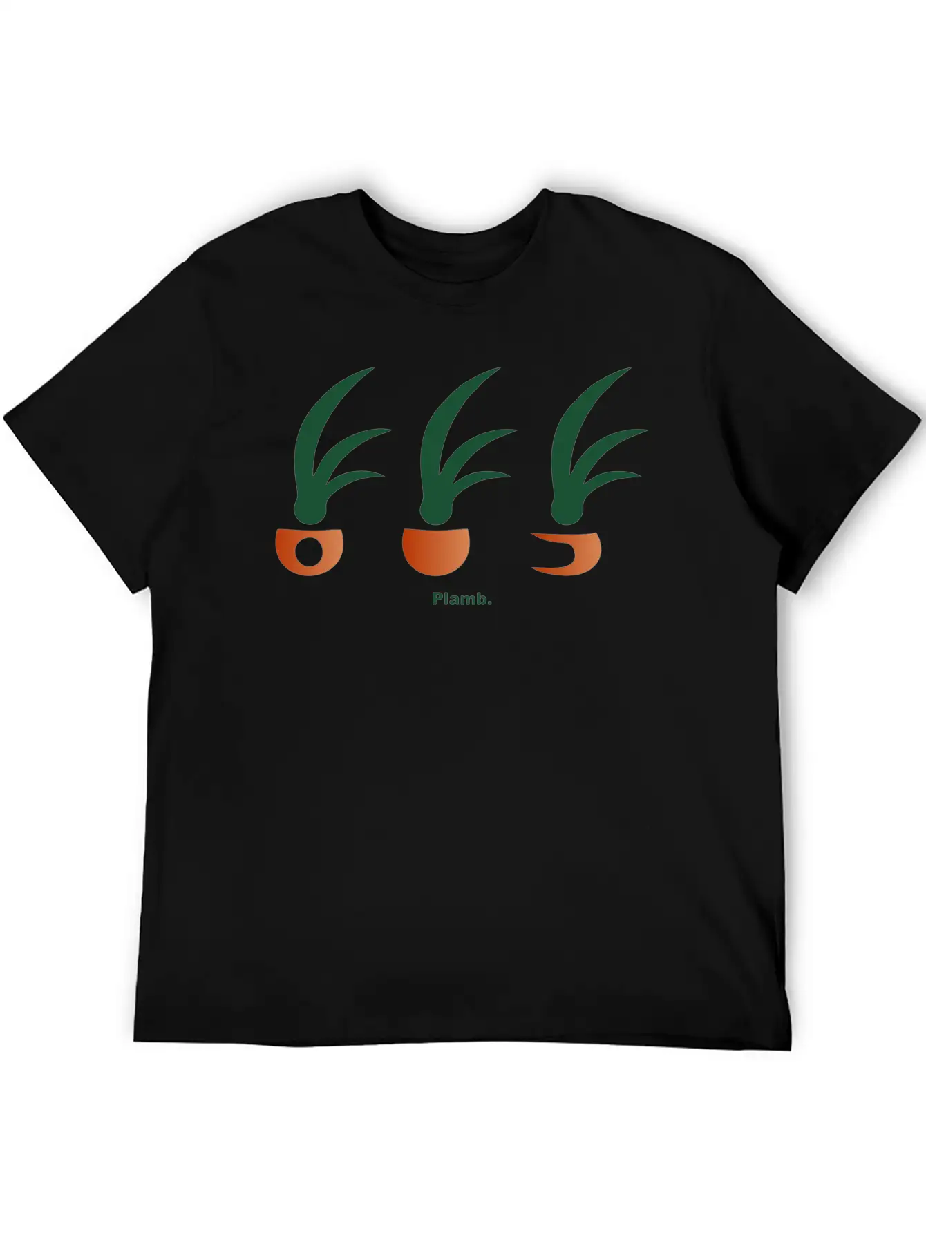 Plamb Trifecta Unisex Short Sleeve Soft Cotton T-Shirt – Casual Everyday Wear