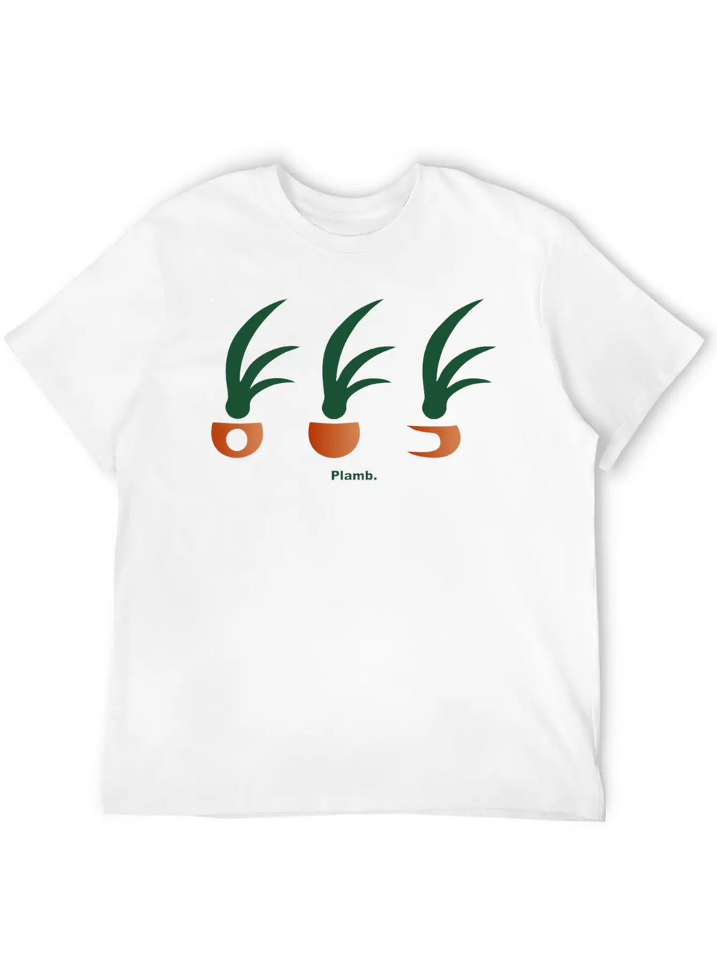 Plamb Trifecta Unisex Short Sleeve Soft Cotton T-Shirt – Casual Everyday Wear